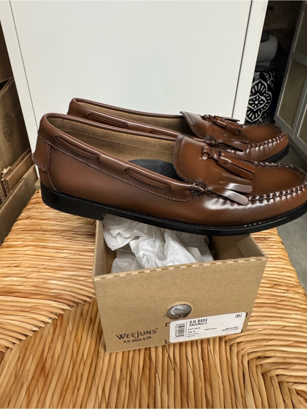 G.H Bass -Esther Tassel Loafer -9 - Picture 2 of 7
